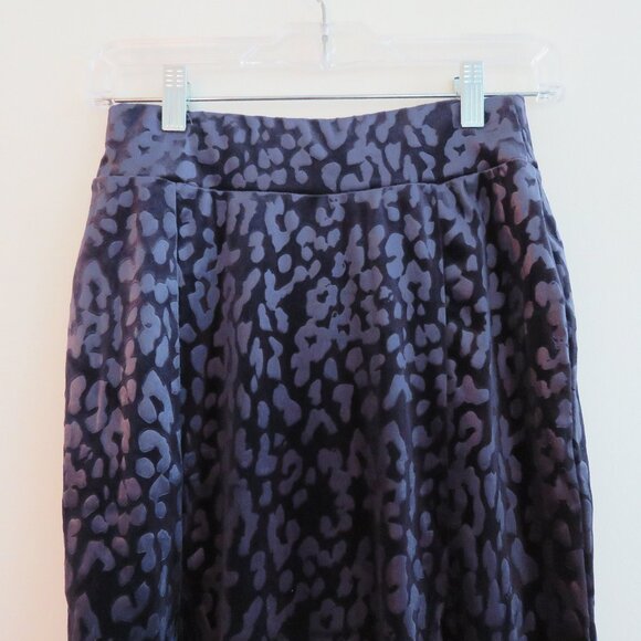 KILLSTAR Nine Lives Skirt in Purple Plum Gothic Maxi Burnout Velvet Size XS NWT - Picture 4 of 16